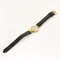 Montre CARTIER - Montre Modèle Colisée Must en argent plaqué or cadran noir chiffres romains 58 Facettes
