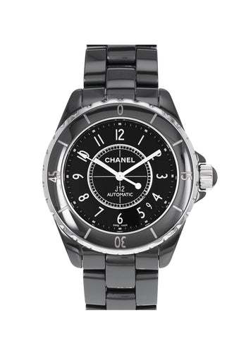 Montre Montre CHANEL J12 Noire Automatique 38 mm Automatique 58 Facettes 64519-61025