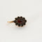 Boucles d'oreilles Paire de dormeuses or rose et grenat almandin 58 Facettes PER00442
