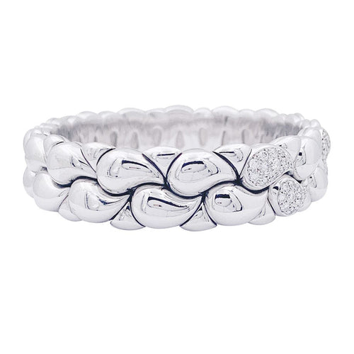 Bracelet Bracelet Chopard "Casmir" or blanc, diamants. 58 Facettes 33827