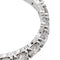 Bague 55 Bague Alliance Or blanc Diamant 58 Facettes 3290144CN