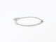 Bracelet bracelet DINH VAN impression 15 or blanc 18k diamants 0.2 ct en 58 Facettes 265173