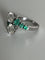 Bague 60 Bague Toi & Moi Or Gris Emeraudes Diamants 58 Facettes LOT 6389