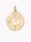 Pendentif 13 or jaune