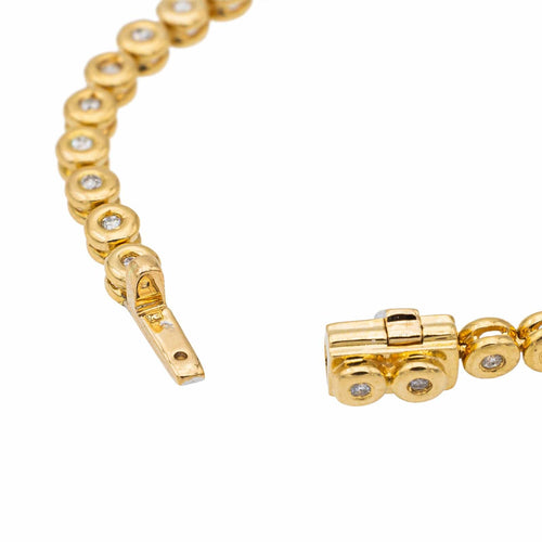 Bracelet Bracelet Ligne Or jaune Diamant 58 Facettes 2686264CN