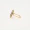 Bague 55 Bague marquise or jaune et gris, diamants et rubis 58 Facettes 240353