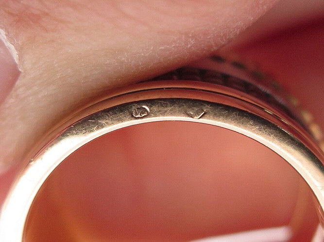 Bague 55 bague BOUCHERON quatre classique large or 58 Facettes 261796