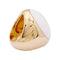Bague 52 Bague Pomellato "Victoria" or jaune, cacholong. 58 Facettes 33869
