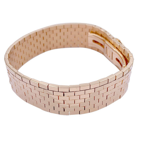 Bracelet Chaumet, "Boléro", or rose.