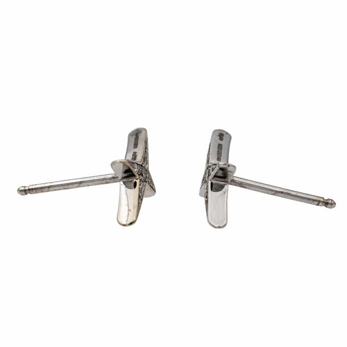 Boucles d'oreilles Mauboussin Boucles d'oreilles Puces French Valentine Or blanc Diamant 58 Facettes 2804215CN