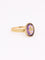 Bague 55 Bague victorienne or jaune améthyste gravée perle 58 Facettes 1164.2