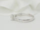 Bague 52 Bague solitaire en or blanc et diamant 0.48ct 58 Facettes 26142