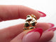 Boucles d'oreilles boucles d'oreilles CARTIER double coeur 1994 en or jaune 58 Facettes 263540