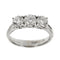 Bague 49 Bague trilogie avec diamants 58 Facettes 3550