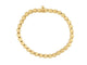 bracelet mailles tulipe en or jaune 58 Facettes 264790