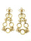 Boucles d'oreilles ALEXANDRE REZA. Importantes boucles d'oreilles or jaune 18K 58 Facettes