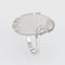 Bague Bague papillon en cristal de roche et diamants, en or blanc 14 carats, bijou de cocktail 58 Facettes G12631