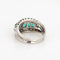 Bague 48 Bague Diamant Émeraude Vintage Or Blanc 58 Facettes G13361