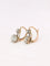 Boucles d'oreilles Dormeuses diamants taille ancienne 2,2 ct 58 Facettes J449