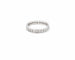 Bague Bague éternité en or blanc avec diamants 0,75 ct 58 Facettes