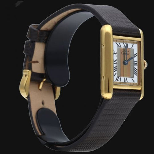 Montre Cartier Montre Tank Vermeil 58 Facettes MT43339