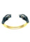 Bracelet CARTIER. Collection "Panthère", bracelet or jaune 18K et silverium 58 Facettes