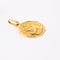 Pendentif Médaille Saint Christophe or jaune 58 Facettes CVP109