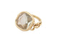 Bague 51 bague POIRAY indrani en or jaune prasiolite 58 Facettes 259580