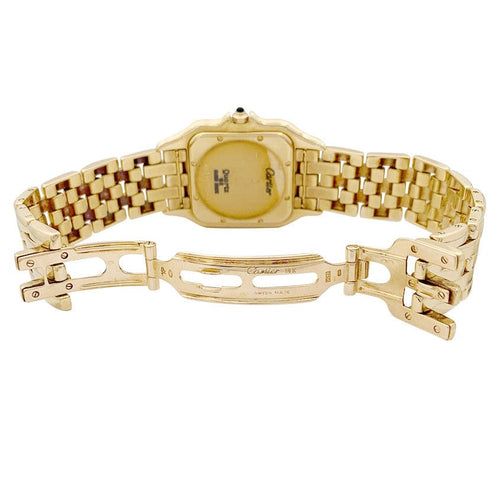Montre Montre Cartier ,"Panthère", or jaune. 58 Facettes 33823