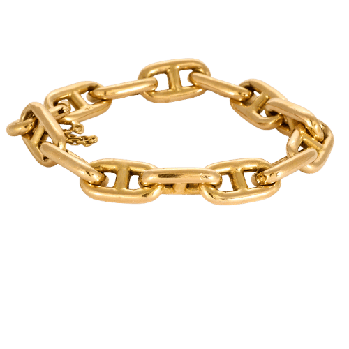Bracelet Bracelet or jaune maille chaine d'ancre 58 Facettes SAP0311