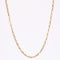 Collier Chaine ancienne maillons losangiques 58 Facettes 20-537
