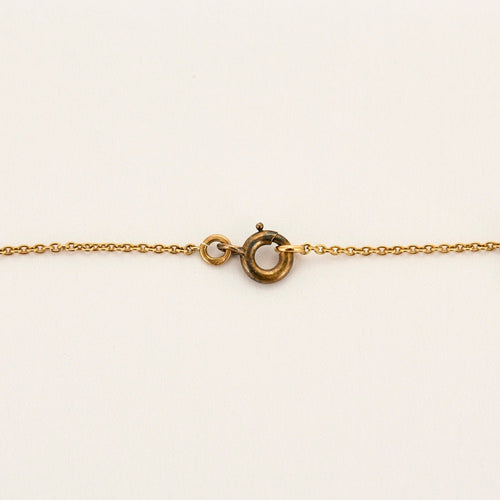 Collier Chaine maille gourmette or jaune et pendentif croix en or rose et perles 58 Facettes ROM1063