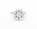 Bague Bague avec diamant central et contour 58 Facettes