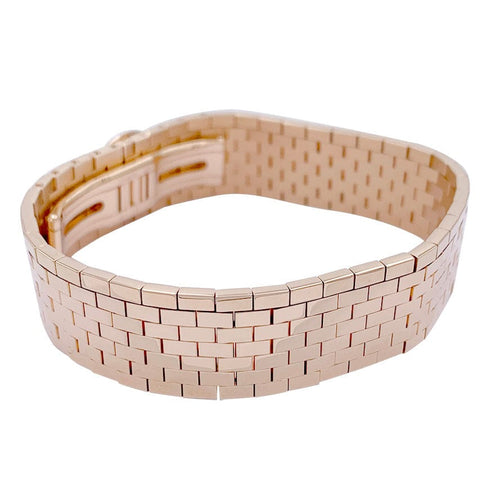 Bracelet Chaumet, "Boléro", or rose.