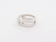 Bague 54 bague HERMES medor pierre de lune & diamants en argent 58 Facettes 259941