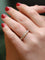 Bague 56 Alliance américaine or diamants 3.4ct 58 Facettes J214