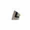 Bague 52 Art Deco Platinum Topped Diamond and Sapphire Ring with 14K Gold Shank 58 Facettes