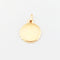 Pendentif Maison Augis - Pendentif Médaille d'Amour en or jaune et rubis 58 Facettes 32303