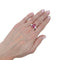 Bague 57 Bague deux ors, diamants, rubis. 58 Facettes 34079