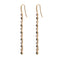 Boucles d'oreilles Boucles d'oreilles pendantes avec diamants, saphirs et tanzanite 58 Facettes 33053