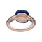 Bague 51 Bague Pomellato "Capri" or rose, diamants noirs et onyx. 58 Facettes 33623