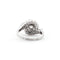 Bague Bague en or blanc avec un entourage de diamants de 0,88 carat 58 Facettes