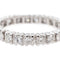 Bague 54 Bague Alliance Or blanc Diamant 58 Facettes 3256629CN