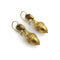 Boucles d'oreilles Boucles d'oreilles cannetille en or 14 carats, style néo-étrusque, représentant une tête de bélier et une amphore. 58 Facettes A20042