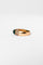Bague 54 Bague Jonc or jaune, émeraude et diamants 58 Facettes