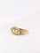 Bague Bague jarretière vintage en or et diamants 58 Facettes J11