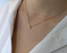 Collier Collier or rose et diamant 58 Facettes 32169
