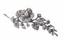 Montre L'étreinte de la nature : une branche de fleur victorienne en diamants 58 Facettes 23054-0122