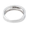 Bague 56 Bague Or blanc Diamant 58 Facettes 3904624CN