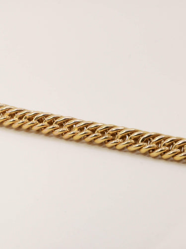 Bracelet Bracelet vintage maille américaine or jaune 58 Facettes 1207.1